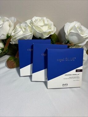 Capri Blue Pura Car Diffuser Refills - Havana Vanilla, 3 Pack
